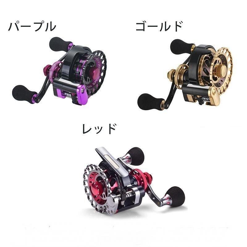 レベルワインダー付き カセ釣り 筏リール ヘチ釣り タコ イカ