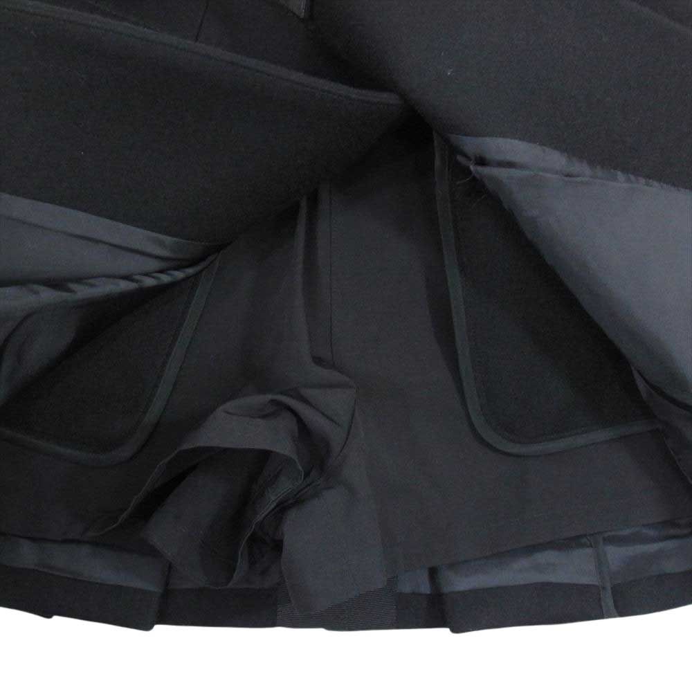 Sacai サカイ 23-06763ウールメルトンレイヤードショーツ スカート