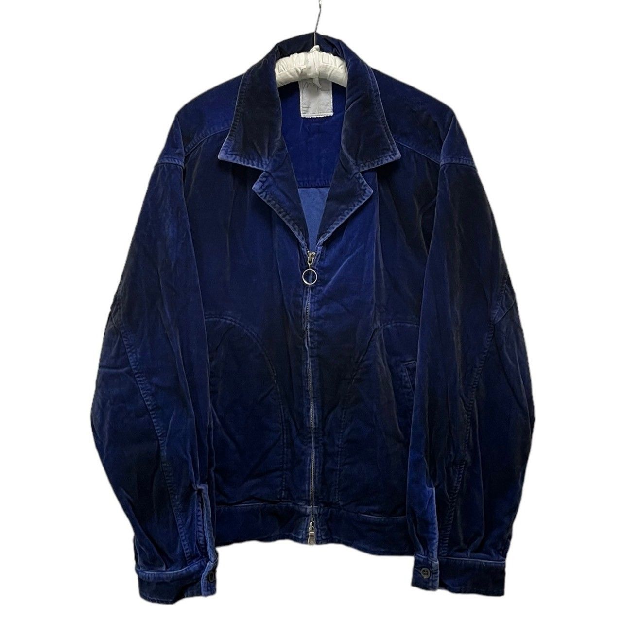 ANCELLM アンセルム 23AW C/VELVET ZIPUP JACKET ベルベットジャケット