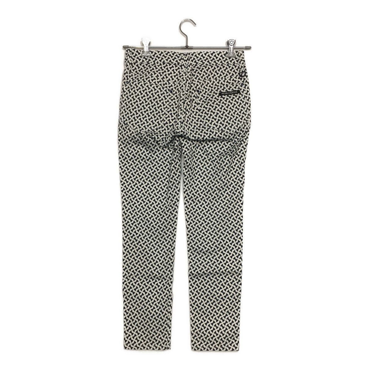 レディース パーリーゲイツ PEARLY GATES パンツ 0 S 白×紺 リボン柄 総柄