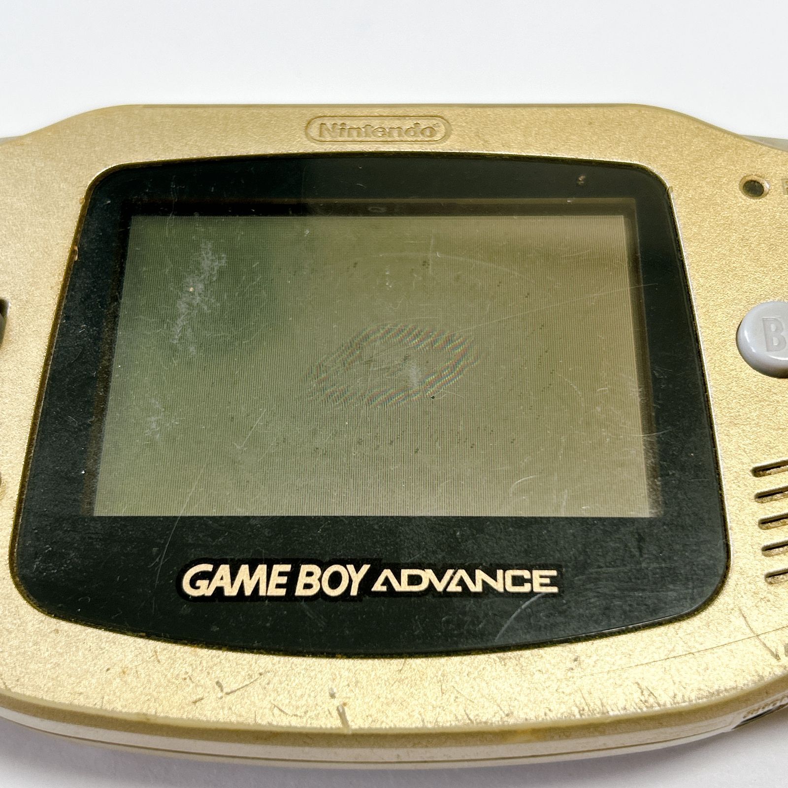 Nintendo ゲームボーイアドバンス ゴールド AGB-001 ジャンク品