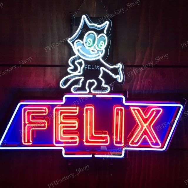 フィリックス Felix 特大 ネオン 看板 シボレー ヴィンテージ