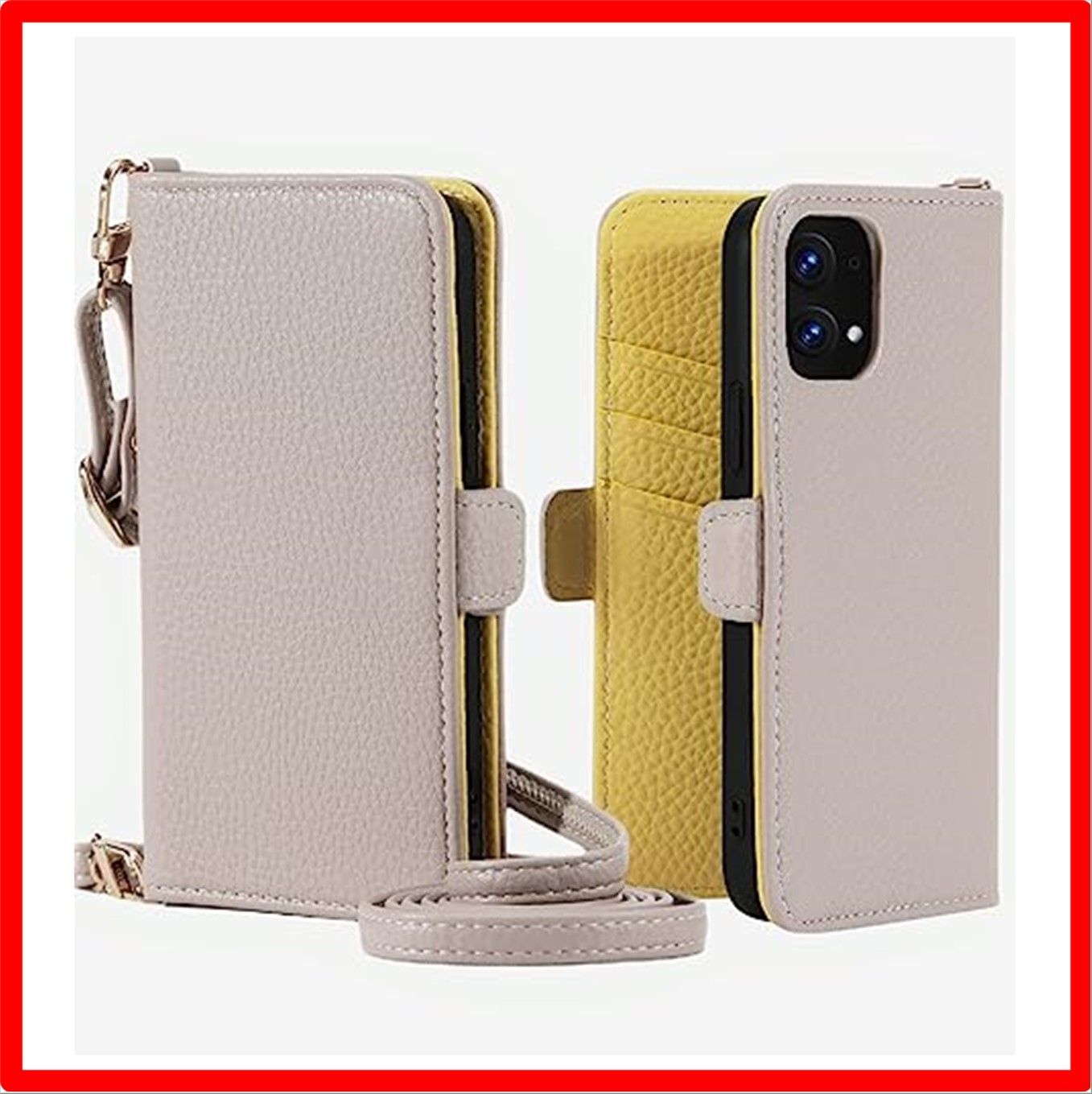 【匿名配送】 iPhone 12/iPhone 12 Pro_アプリコット メ イェロー iPhone12ケース手帳型 iPhone 12 Pro ケース 手帳