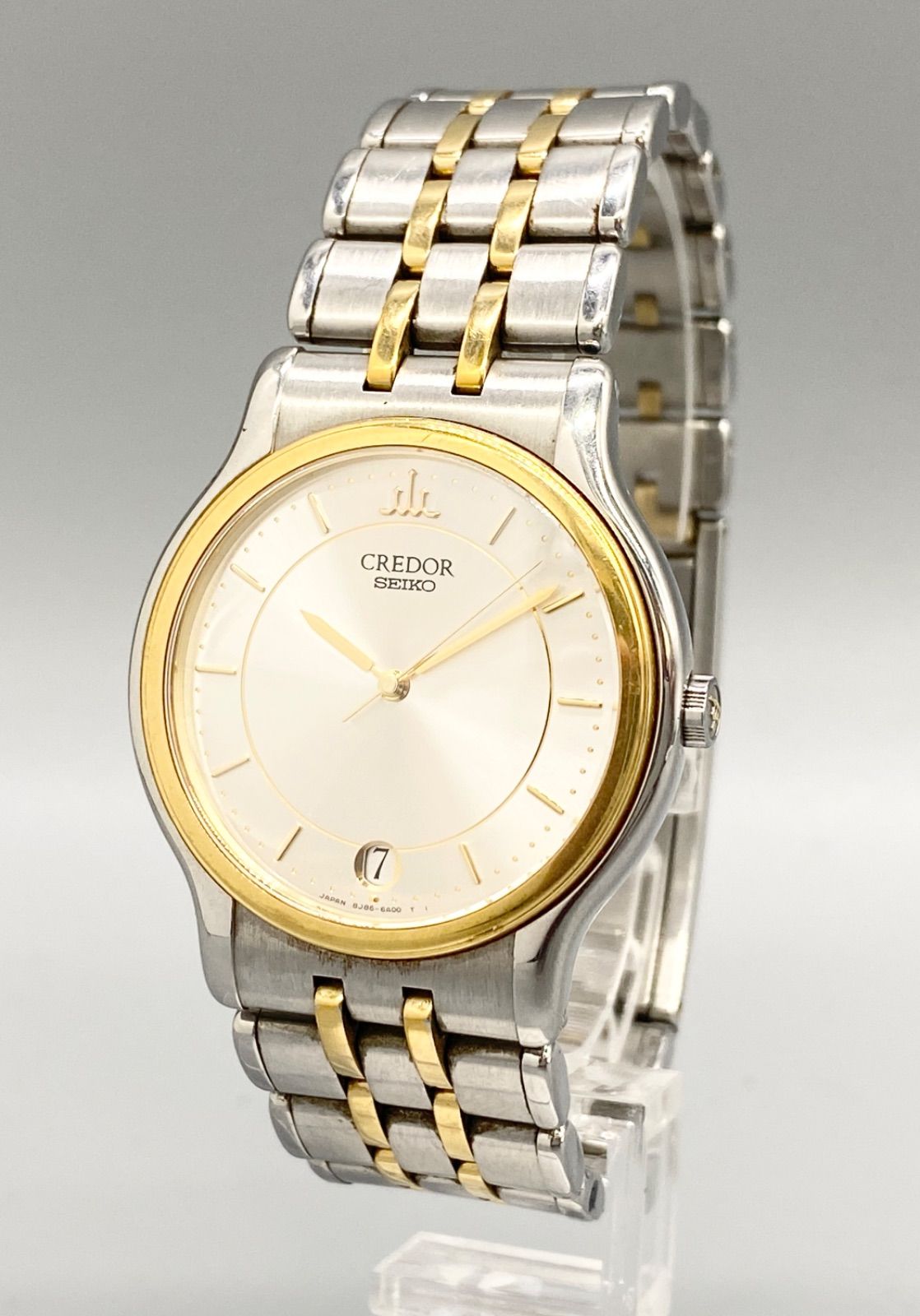 電池交換済み】SEIKO CREDOR セイコー クレドール 8J86-6A00 腕時計 SS