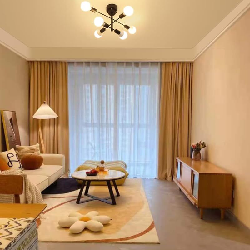 Hzfluo シーリングライト 6灯 シャンデリア E26 ペンダントライト 天井