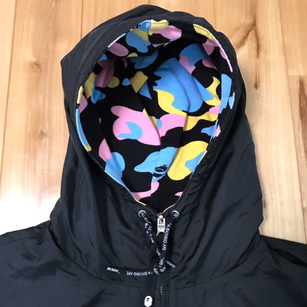 激レア 初期 マルチカモ フルジップ パーカーエイプ BAPE パーカー a 