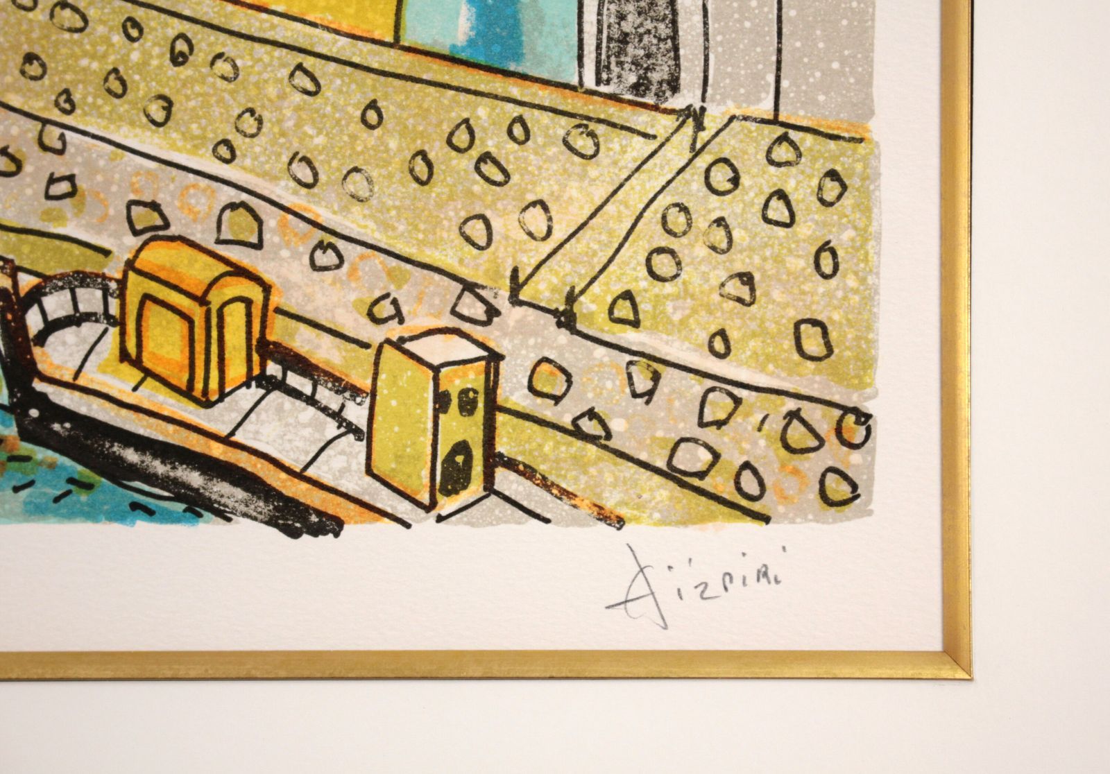 ポール・アイズピリ 「パイプのある静物」 リトグラフ 版画 絵画 ポール・アイズピリ 「パイプのある静物」 リトグラフ 版画 絵画