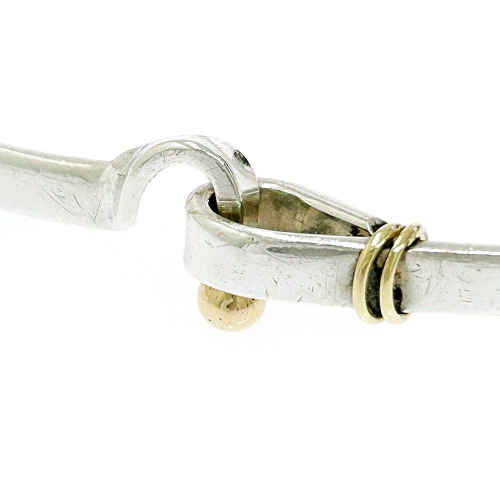 中古】TIFFANY&Co. ティファニー シルバー ゴールド フック&アイ