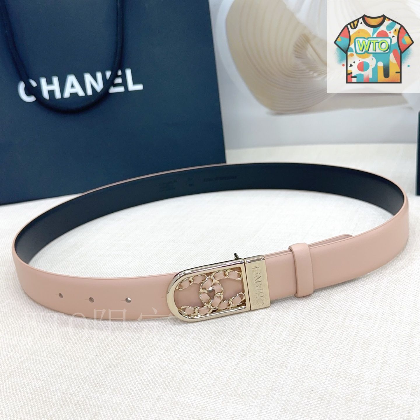 CHANEL☆新作 25SS ベルト レザーベルト 今日特価】Chanel ダブルフェイスレザーベルト-2 - メルカリ