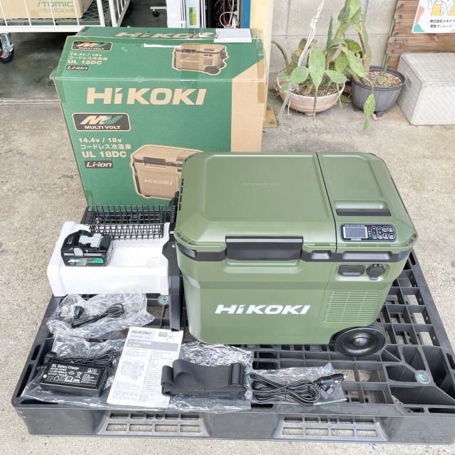 HiKOKI(ハイコーキ) どぎつかっ コードレス 冷温庫 UL18DC(WMG)