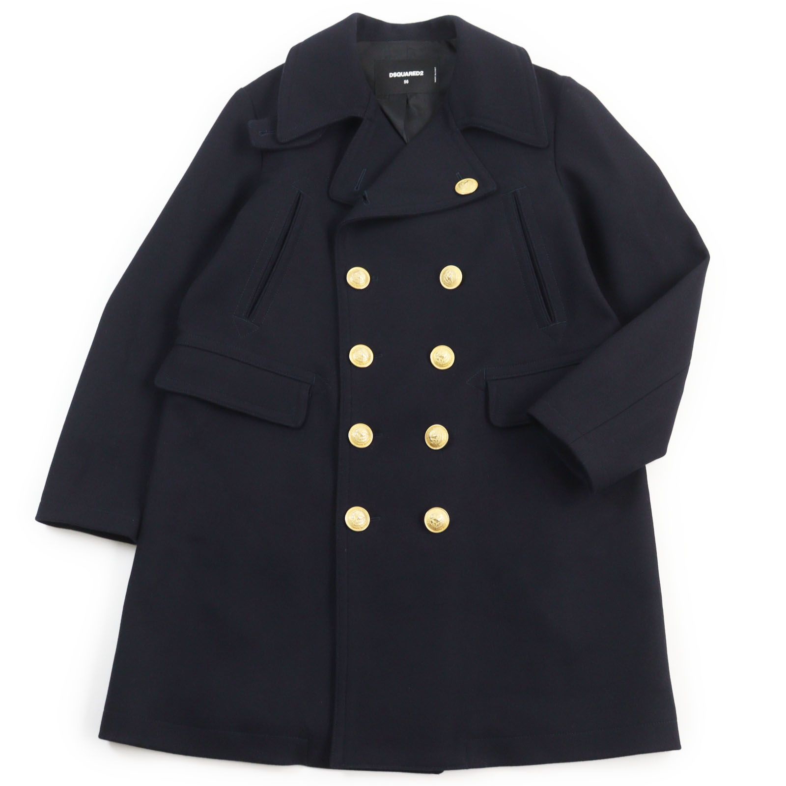 極美品○DSQUARED2 ディースクエアード 2021年製 S71AA0413 ロゴ金 