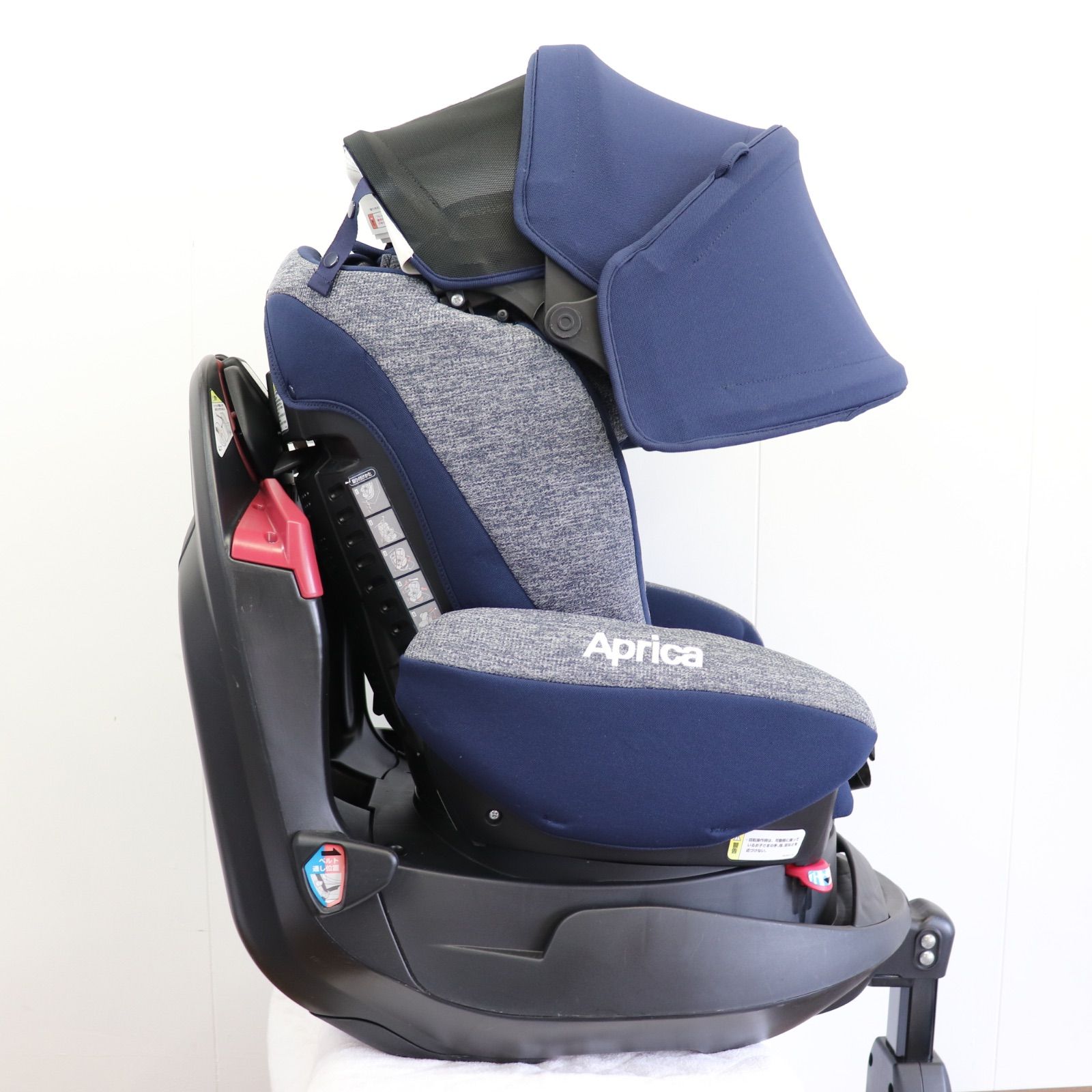 美品✨アップリカ フラディアグロウAC チャイルドシート シートベルト