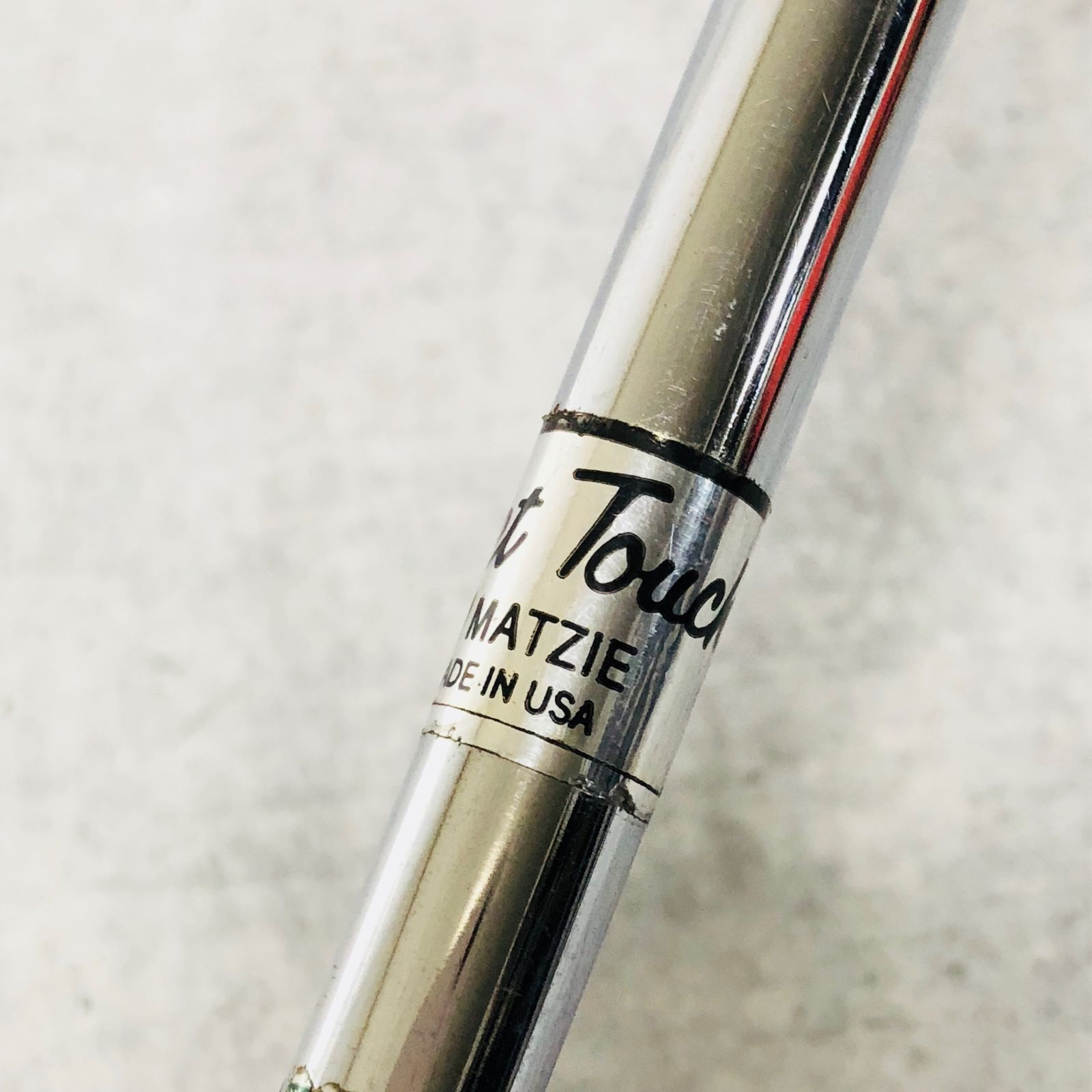Velvet Touch by.MATZIE.USA JEWEL 翡翠パター 35インチ メンズ