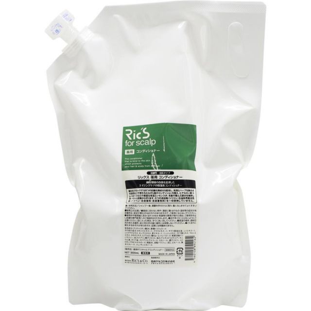 リックス 薬用コンディショナー 3000ml 医薬部外品 乾燥 ダメージケア スカルプ 薬用コンディショナー アミノ酸系 ノンシリコン