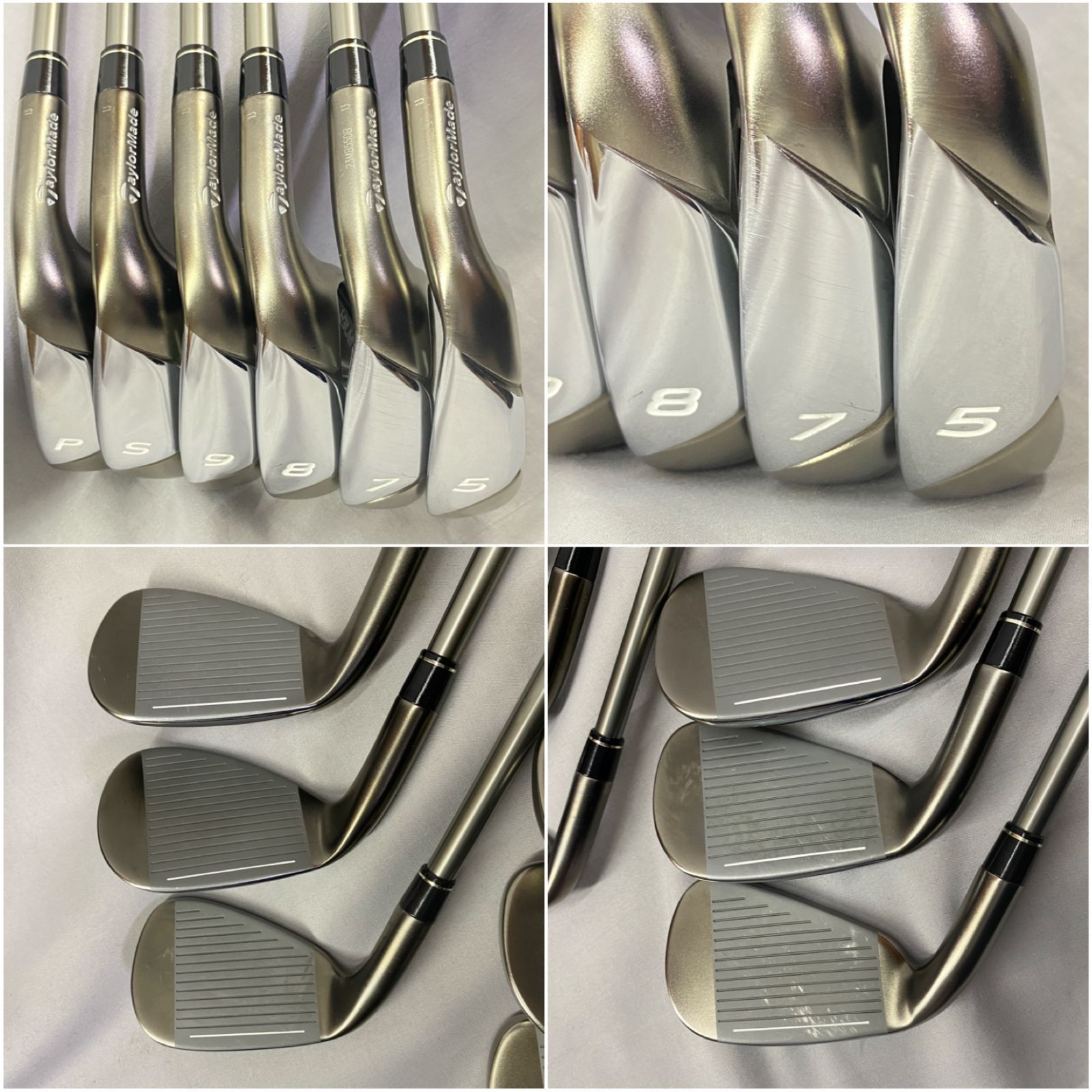 8本セット TaylorMade テーラーメイド BURNER2.0 バーナー2.0 