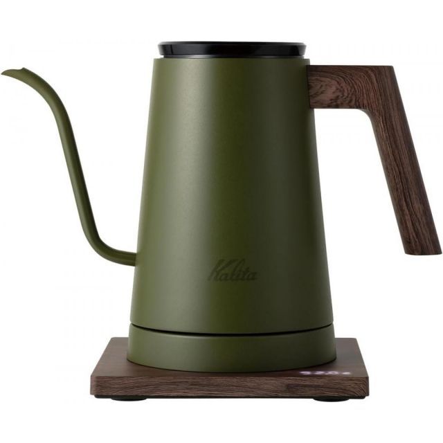 Kalita カリタ 52247 KEDP-600 カーキ JP 電気ケトル 600ml ポット ケトル 細口 ドリップ ポアオーバー コーヒー 珈琲