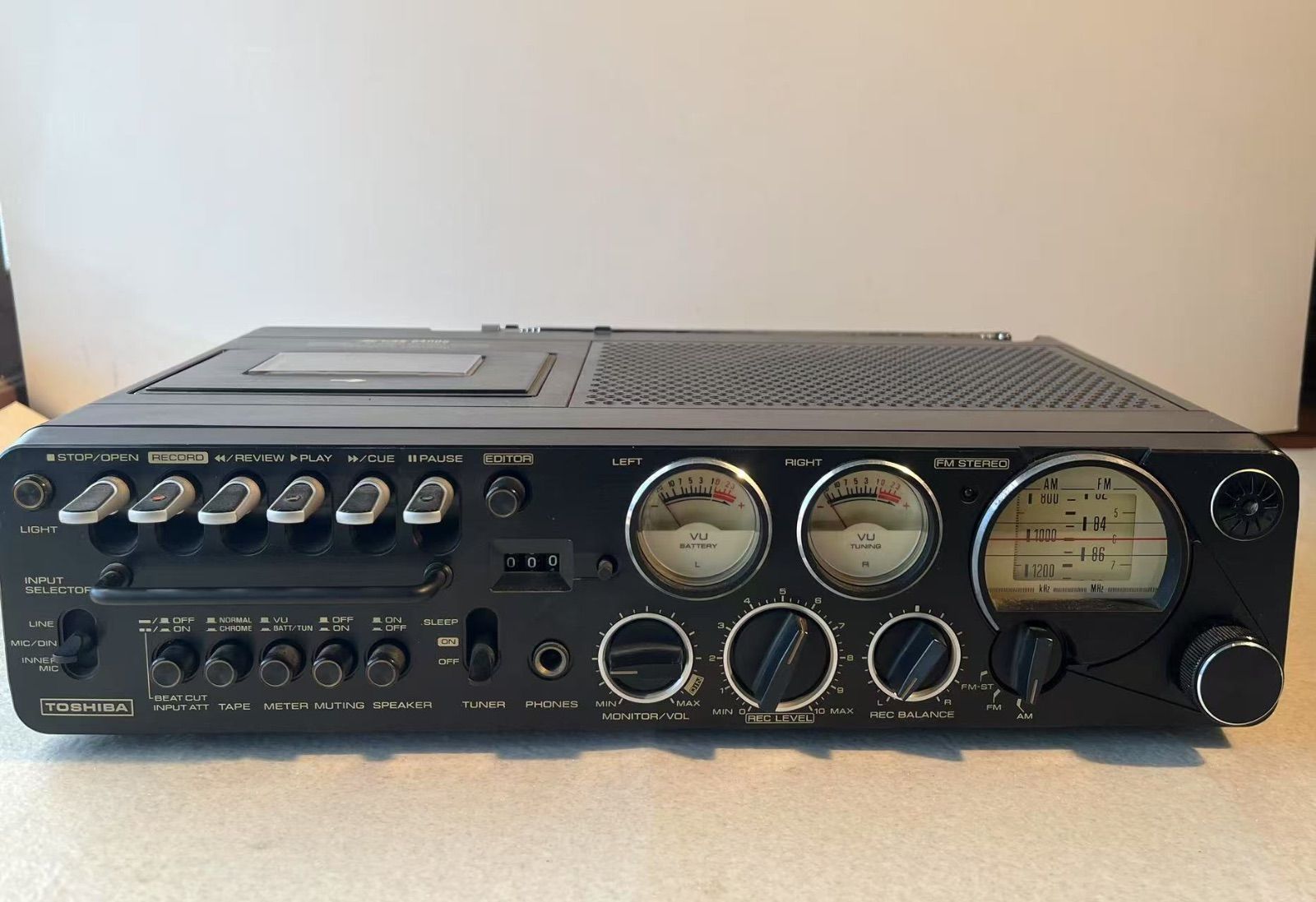 TOSHIBA 8400S ACTAS レトロラジオカセットレコーダー - メルカリ