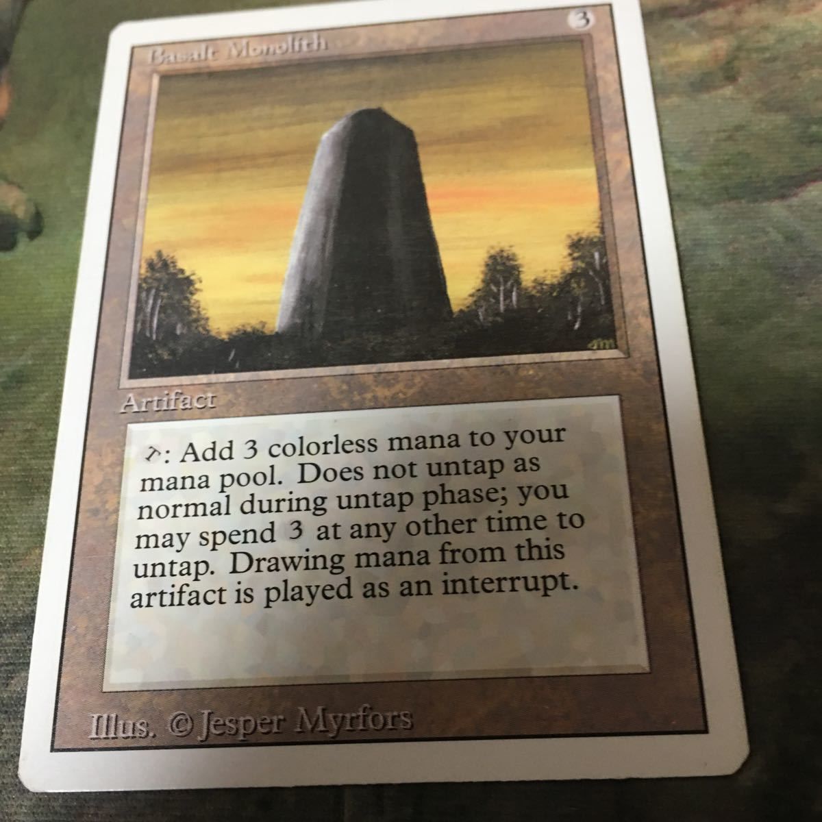 MTG 玄武岩のモノリス 英語版