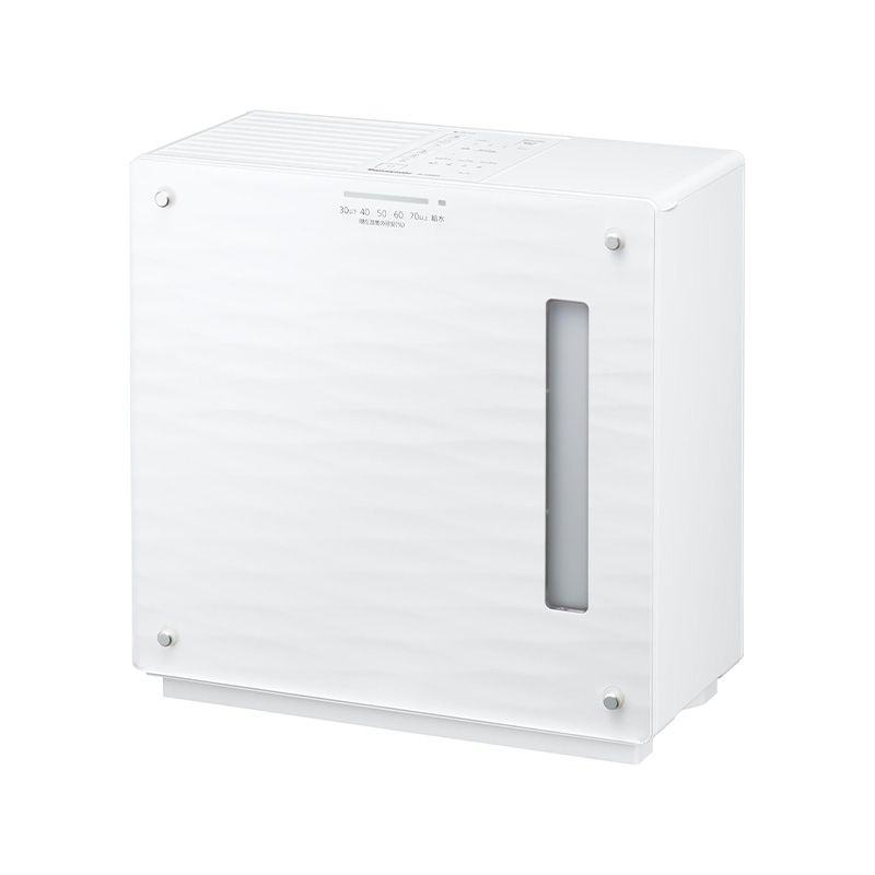 メーカー正規品 Panasonic パナソニック FE-KX05C-W ヒーターレス気化式加湿器 14畳対応 ナノイー搭載 静音省エネモデル