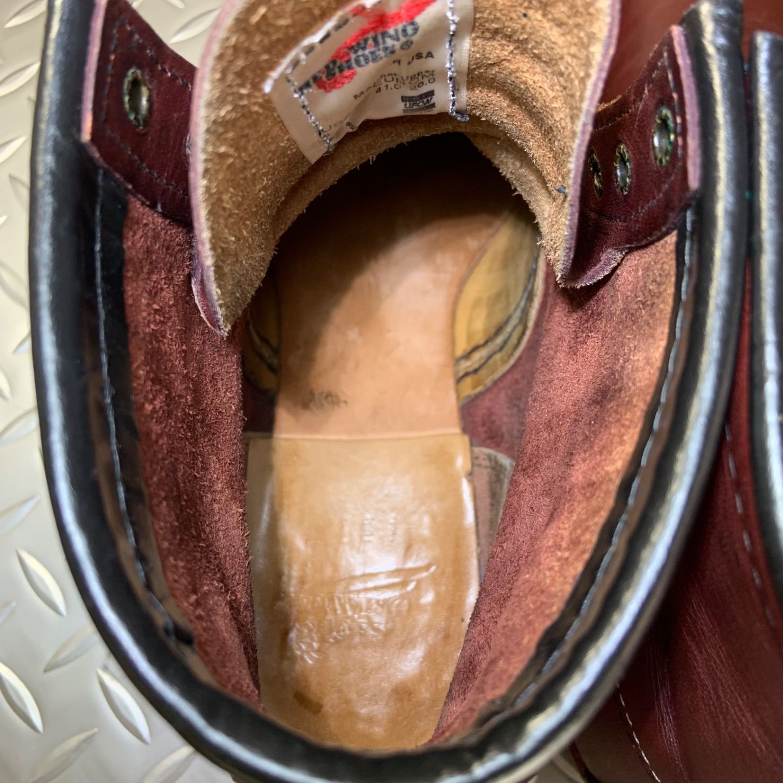 ☆REDWING 9011 ベックマン ブラックチェリー 2011年製 純正ハーフ 