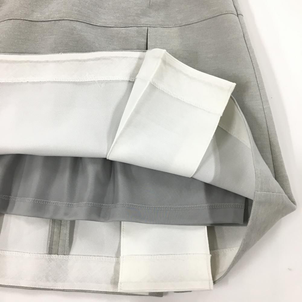 【最安値激安】 アルチビオ スカート ライトグレー ボックスプリーツ 裏地付 レディース 38 S ゴルフウェア archivio