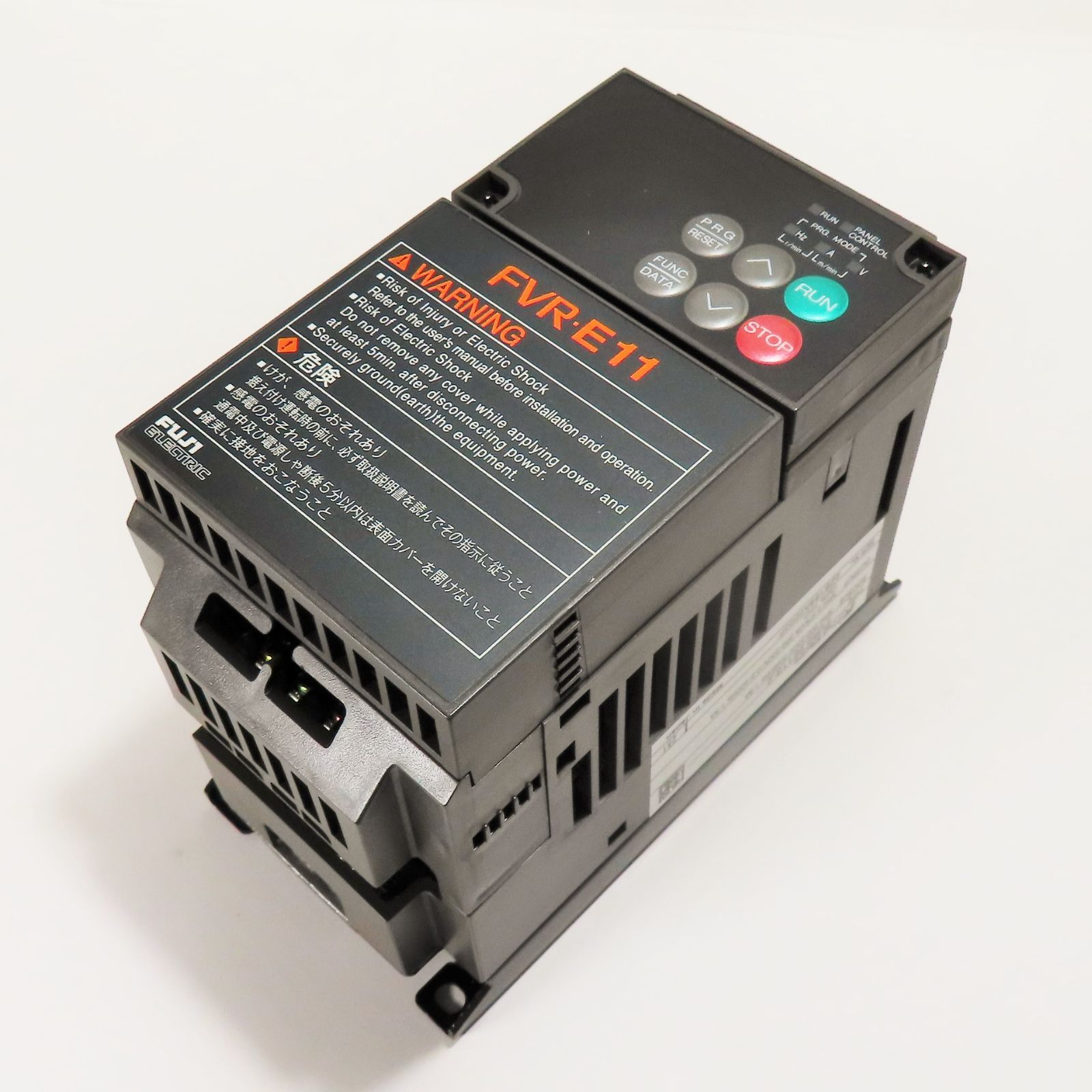 新品 未使用 FUJI INVERTER 富士電機 インバーター FVR0.2E11S-2 - リ