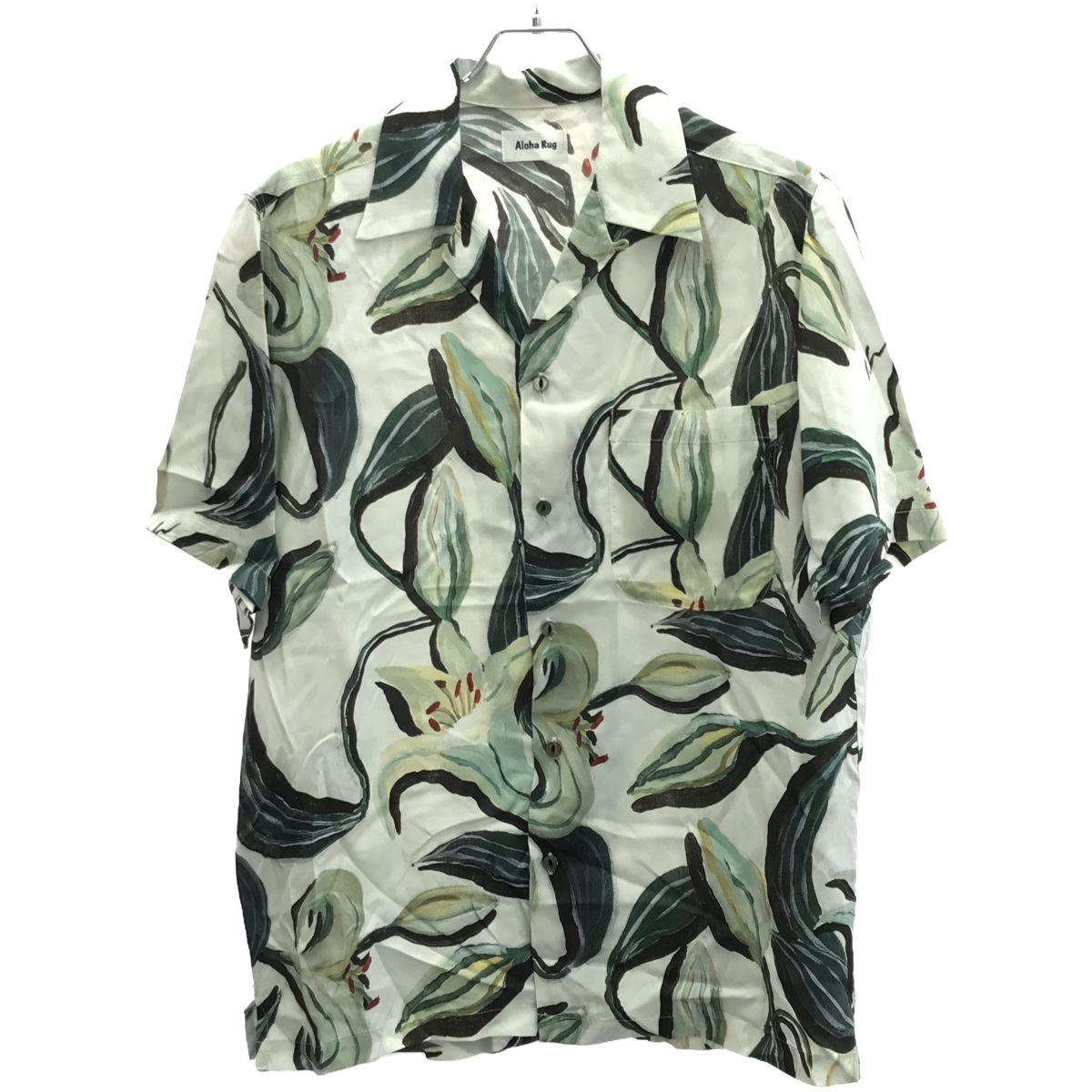 ALOHA RUG アロハラグ Lee Izumida オープンカラーレーヨンアロハ  