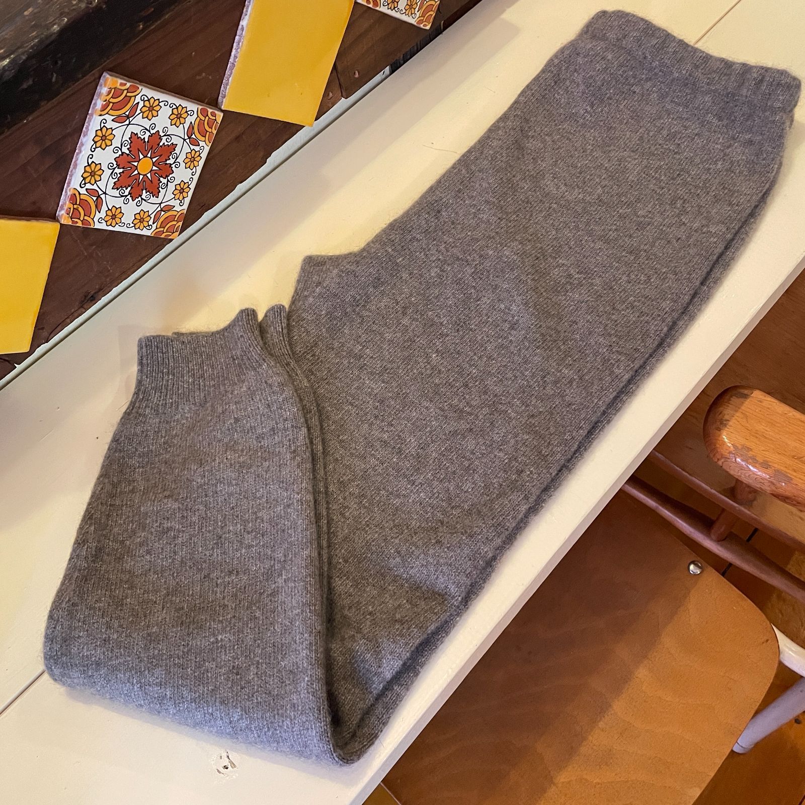 ヤクナチュラルウールレギンス　XL ヤクナチュラルウールレギンス XL
