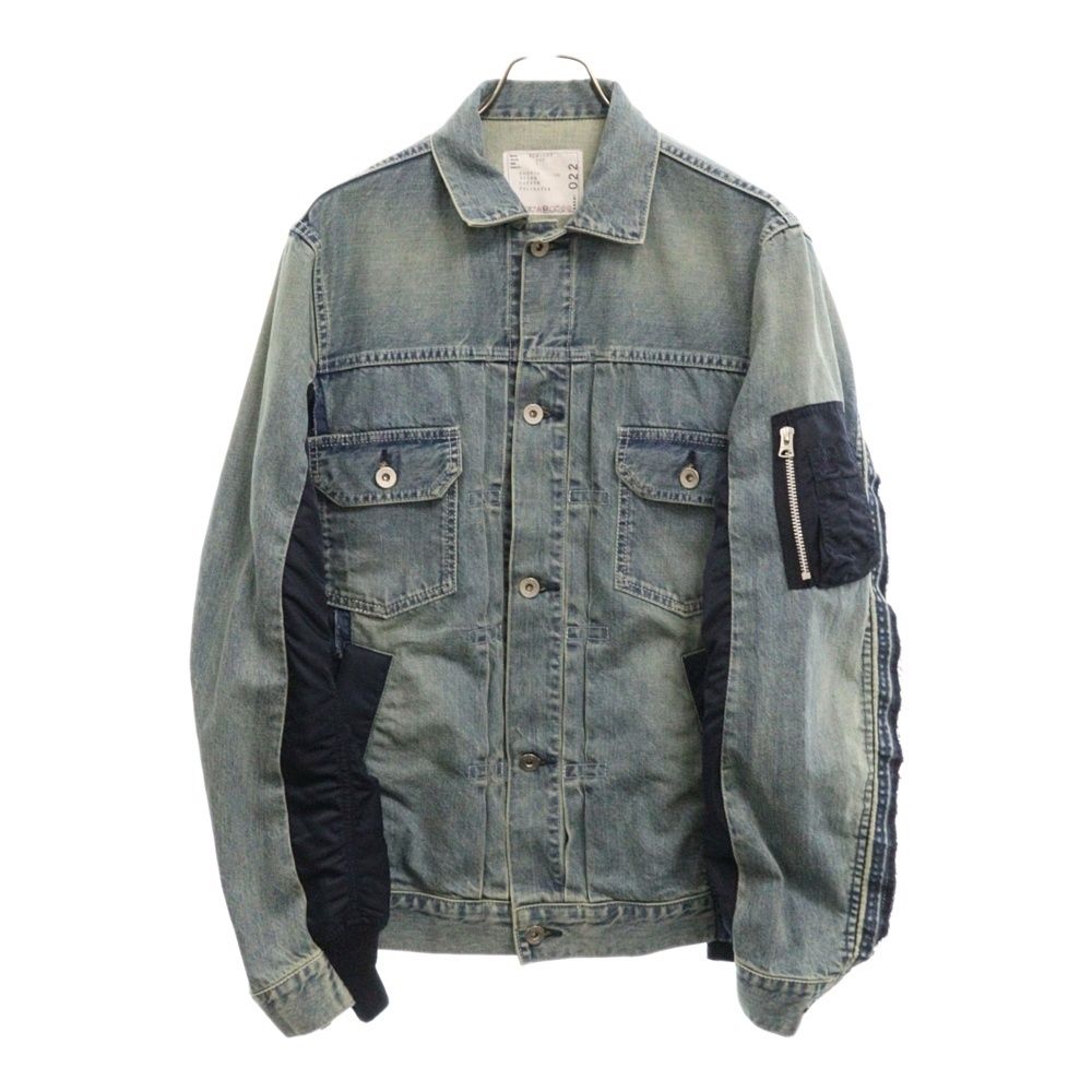 sacaiサカイ デニムテーラードジャケット　size1 sacaiサカイ デニムテーラードジャケット size1 sacai デニム