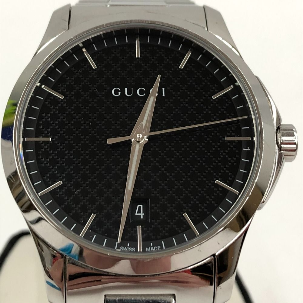 □□GUCCI グッチ Gタイムレス 126.4 メンズ 腕時計 FF2072 126.4