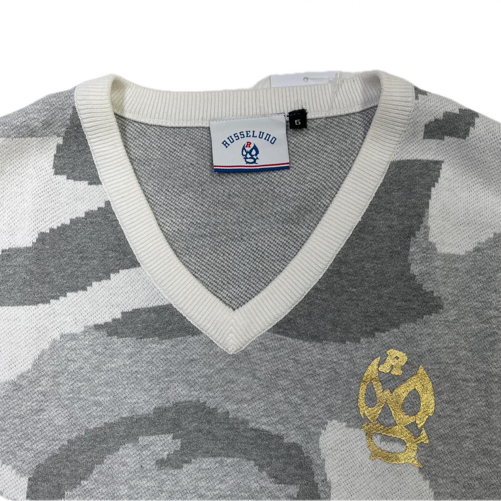 ラッセルノ セーター ニット 5 RUSSELUNO ラッセルノ サイドジップ