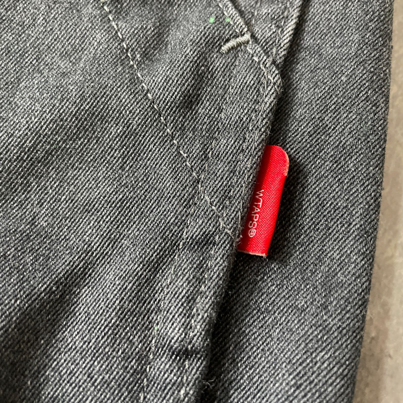 WTAPS YOUTHFULDAYZ BUDSSKINNY トラウザー　サイズ4 WTAPS YOUTHFUL DAYZ BUDS SKINNY トラウザーパンツ ダブル