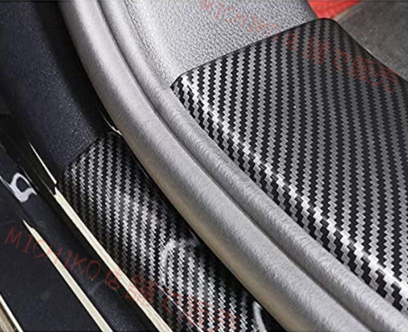 ポルシェ マカン ドアステップガード ステップガーニッシュ エクステリア 汚れ傷防止 PJ004