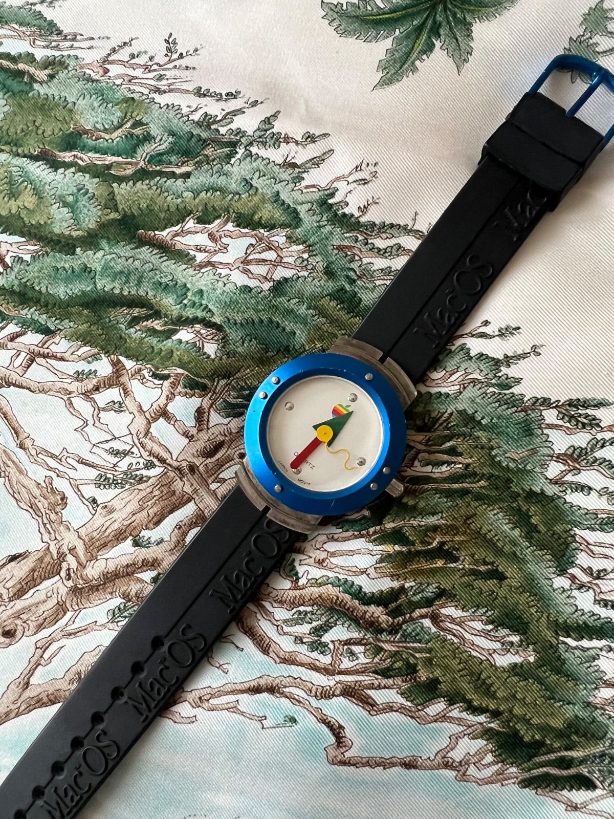 アップル Mac OS クオーツ 時計 稼働品 Apple