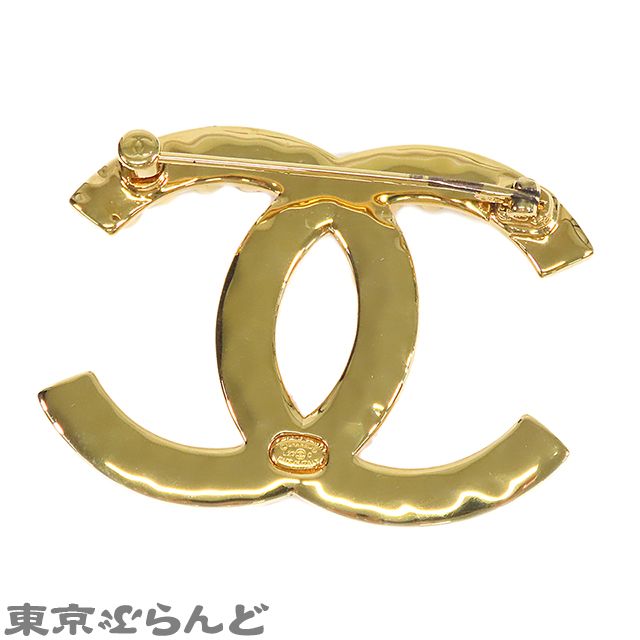 シャネル CHANEL ブローチ ゴールド メタル GP ラインストーン ココマーク L23C ブローチ レディース 241001026530