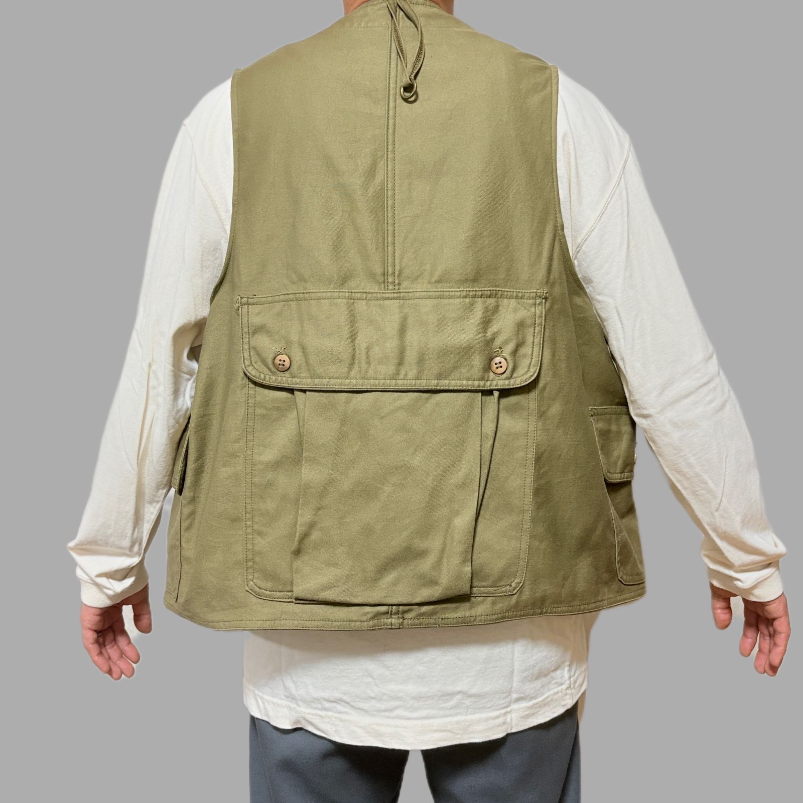 50s L.L.Bean Half Moon Hunting Vest エルエルビーン ハーフ