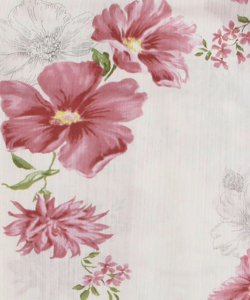 朱風の花重ね Dita 浴衣 5点セット(着付けマニュアルなし