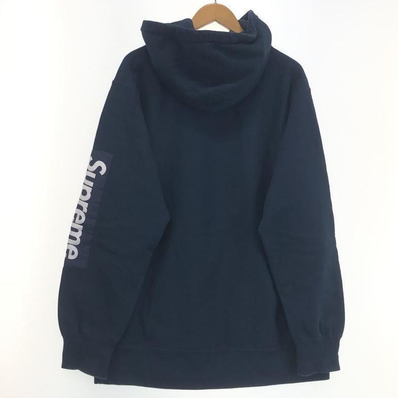 Supreme Sleeve Patch Hooded Sweatshirt 紺 【公式通販】