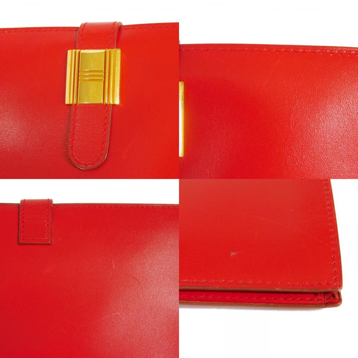 エルメス ソミュール ディアンヌ 二つ折り G金具 ヴィンテージ カデナ