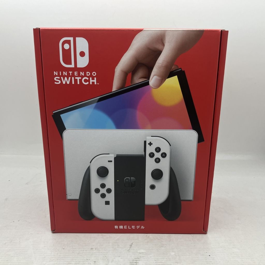 01w-0509 〇 Nintendo Switch 本体 有機ELモデル ホワイト HEG-S-KAAAA ニンテンドースイッチ 店舗印あり 未使用品  - メルカリ