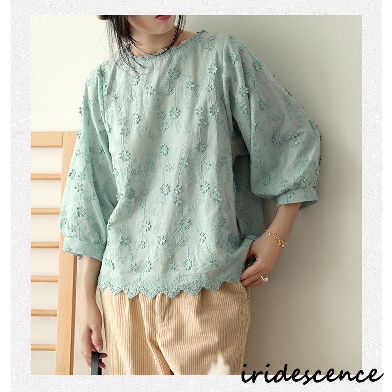春夏 オシャレブラウス