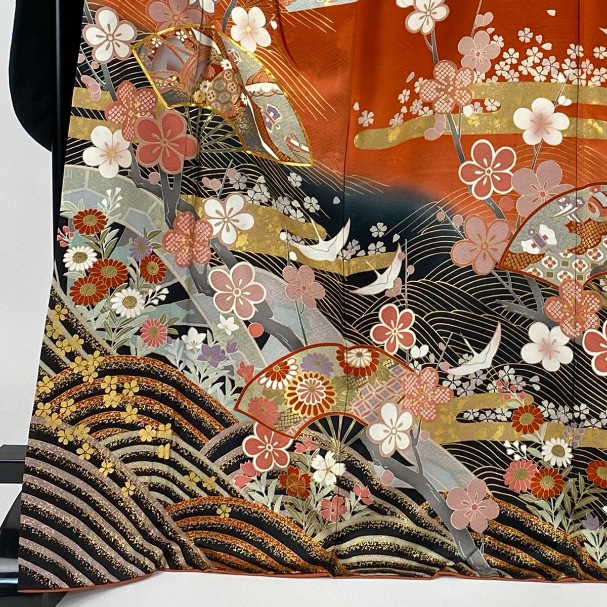 KL1791 振袖 正絹 身丈161.5cm 着物 ナナイロキモノWEBショップ / 振袖フルセット｜華徒然×吉木千沙