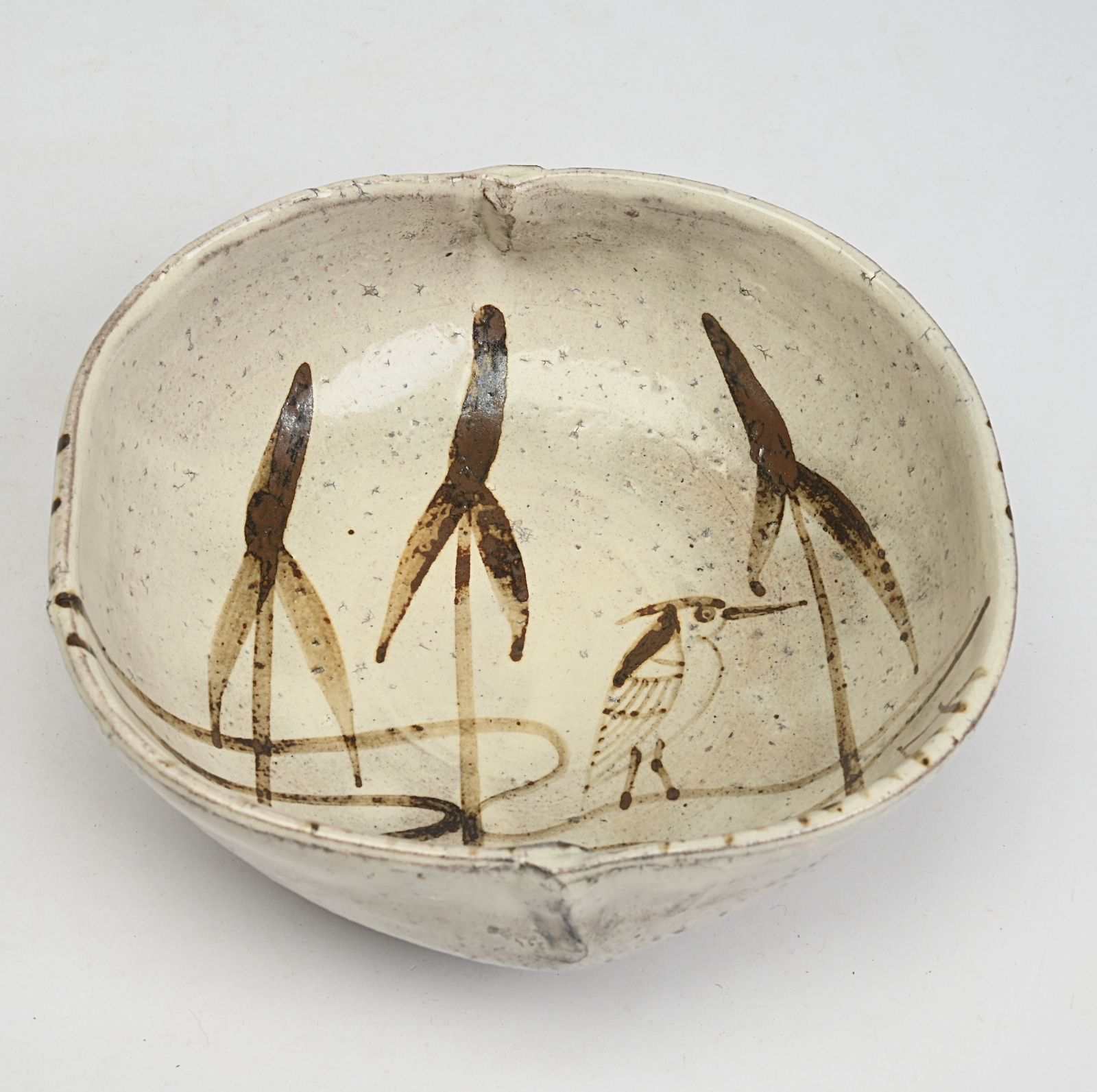 十三代中里太郎右衛門画 唐津絵粉引鉢 共箱付 茶道具 - メルカリ