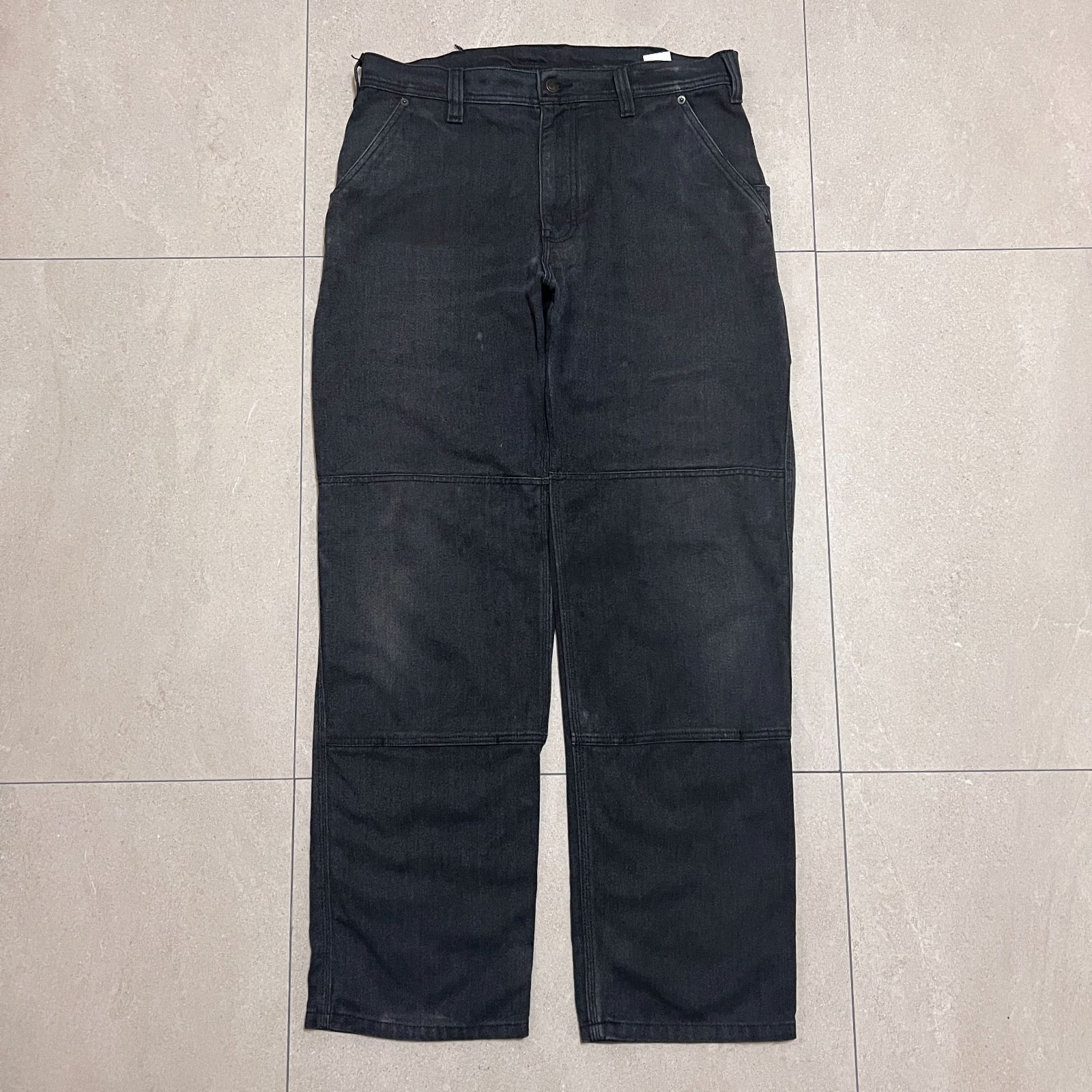 PATAGONIA アイアンフォージヘンプ キャンバス ダブルニーパンツ 黒 36