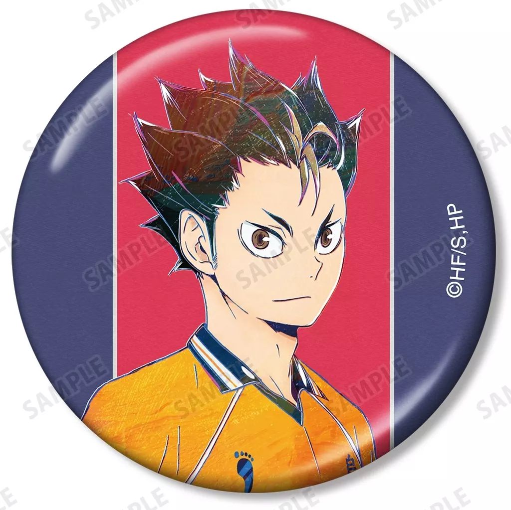 中古】バッジ・ビンズ 西谷夕 「ハイキュー!! トレーディング Ani-Art