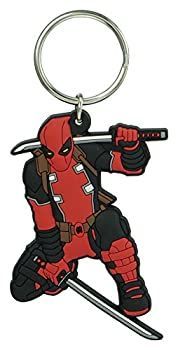 Marvel Deadpool Soft Touch Pvc Key Ring Accessories