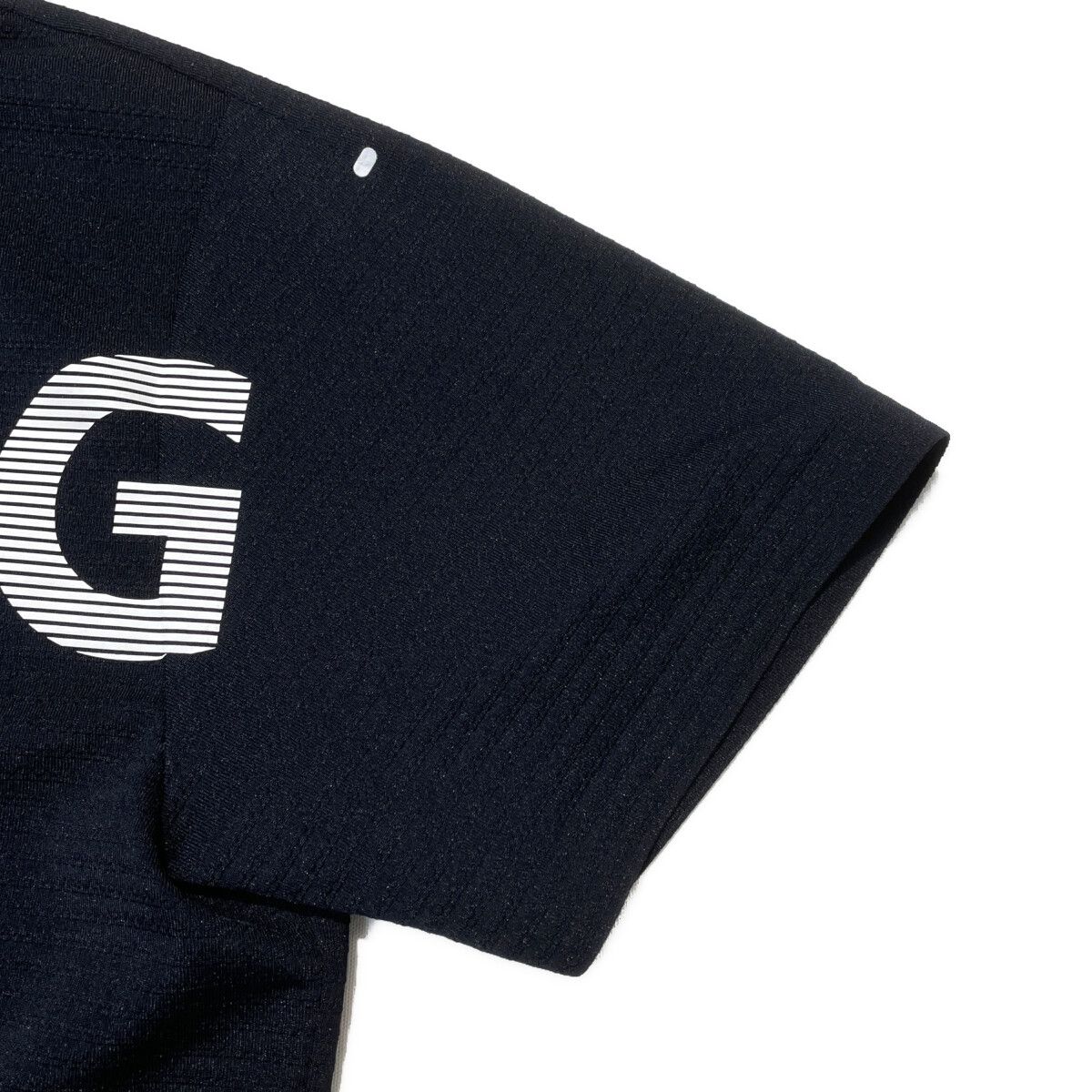 新品　PGG ピージージー　メンズポロシャツ　サイズ5 中古 メンズ ピージージー PGG 半袖ポロシャツ 5(L) 紺 ネイビー