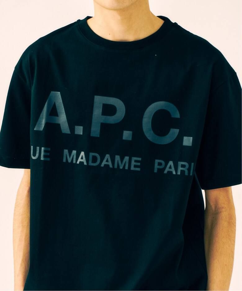 【新品未使用タグ付き】417エディフィス別注A.P.C.ビッグロゴTシャツ 新品未使用タグ付き】417エディフィス別注A.P.C.ビッグロゴT