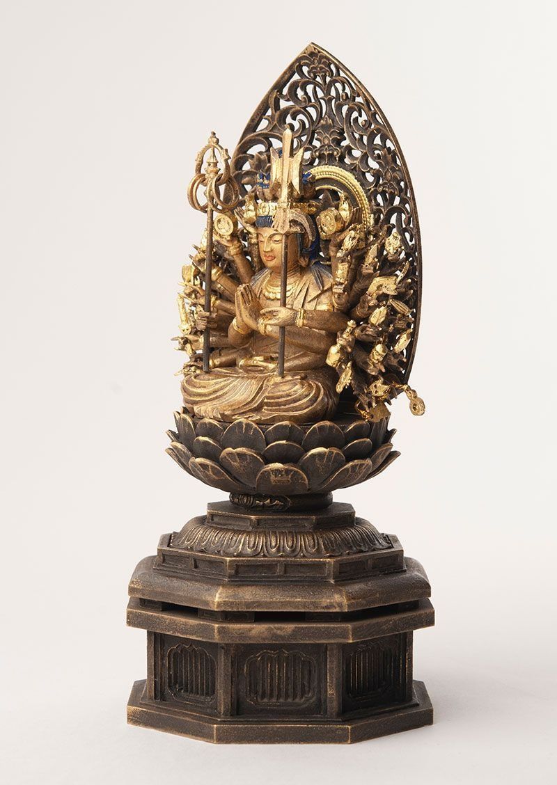 子年の守護本尊 古美彩色仕上げ