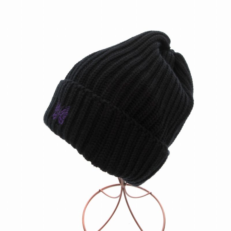 NEEDLES(ニードルズ)ワッチキャップ/ニット帽/ビーニー Needles（ニードルズ）Merino Watch Cap - Charcoal TOKYO Online Store